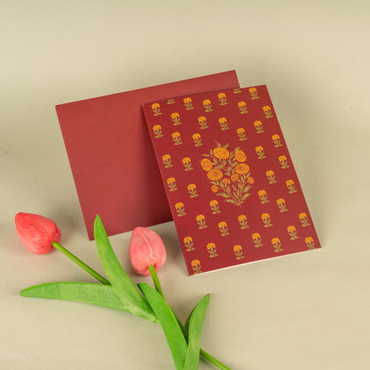 Marigold Garden Greeting Cards