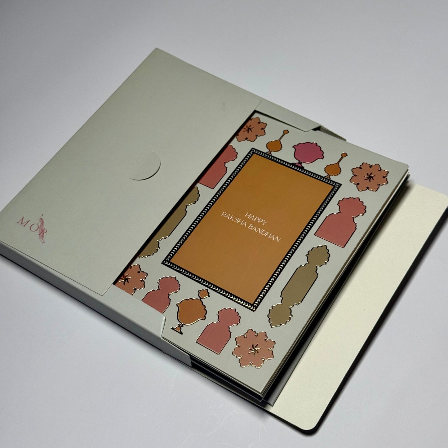 Mysore Majesty Rakhis & Greeting Cards Set