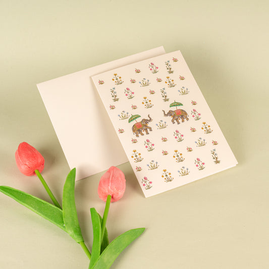 Royal Hathi Greeting Cards