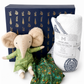 The Bundle of Joy Curated Baby Gift Box – Newborn Gift Set Featuring Malabar Baby, Buboodee & Mor Gifting