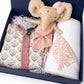 The Bundle of Joy Curated Baby Gift Box – Newborn Gift Set Featuring Malabar Baby, Buboodee & Mor Gifting
