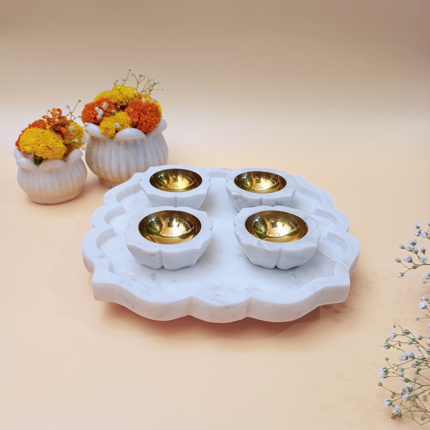 Modern Diya Set