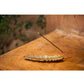 Golden Feather Incense Holder